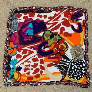 Vintage Christian Lacroix Silk Scarf
